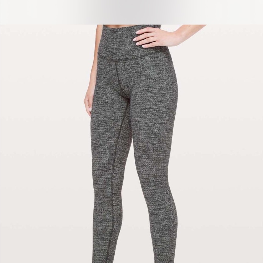 Lululemon High-Waisted Gray Leggings